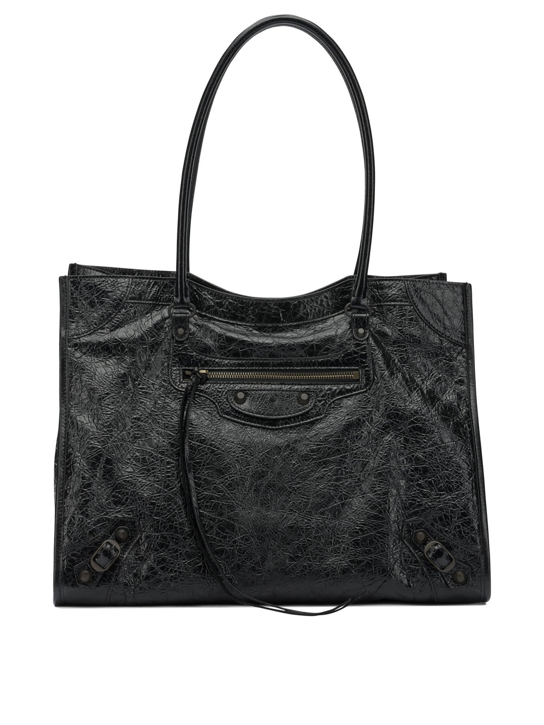 Balenciaga Le City" Medium Shoulder Bag Borse a Spalla e Tracolla - Nero | b41cc2fda0e1c787b14518e1dd27b912c3d26ff0