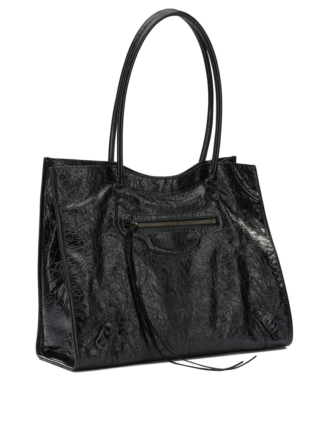 Balenciaga Le City" Medium Shoulder Bag Borse a Spalla e Tracolla - Nero | c42d5a727d4c08fa18f7f0cdf8f0d1baeb1766cb