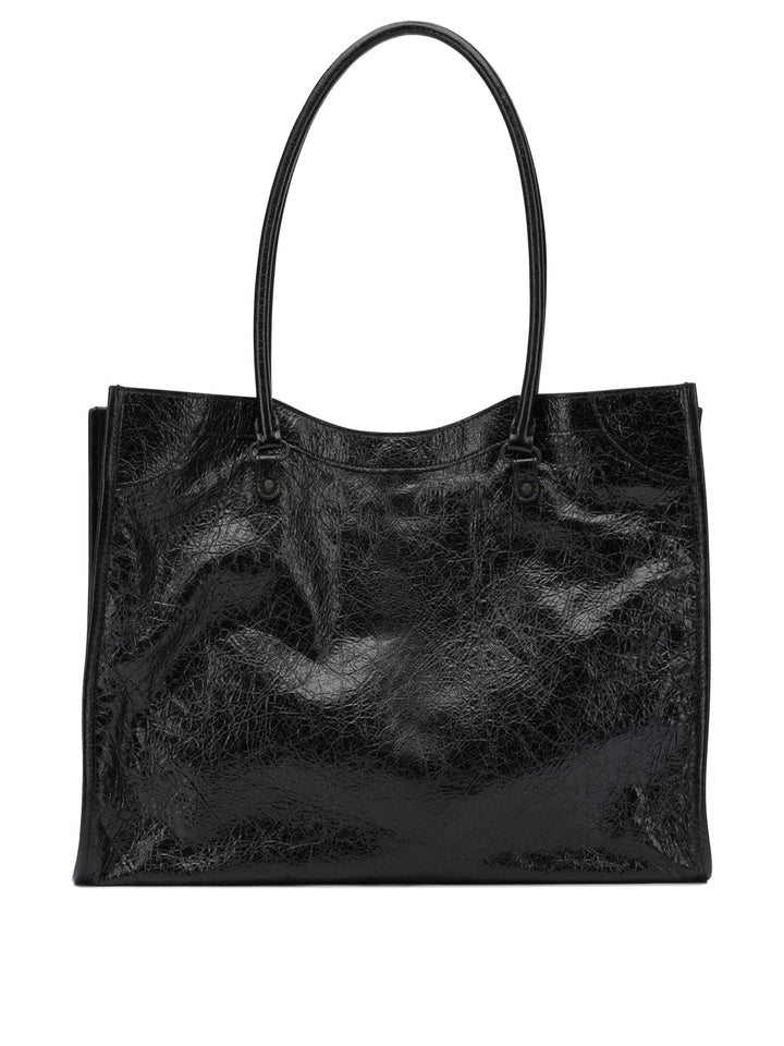 Balenciaga Le City" Medium Shoulder Bag Borse a Spalla e Tracolla - Nero | 0a00634e1d9f3e44ecfca42b49c0296a415219c4