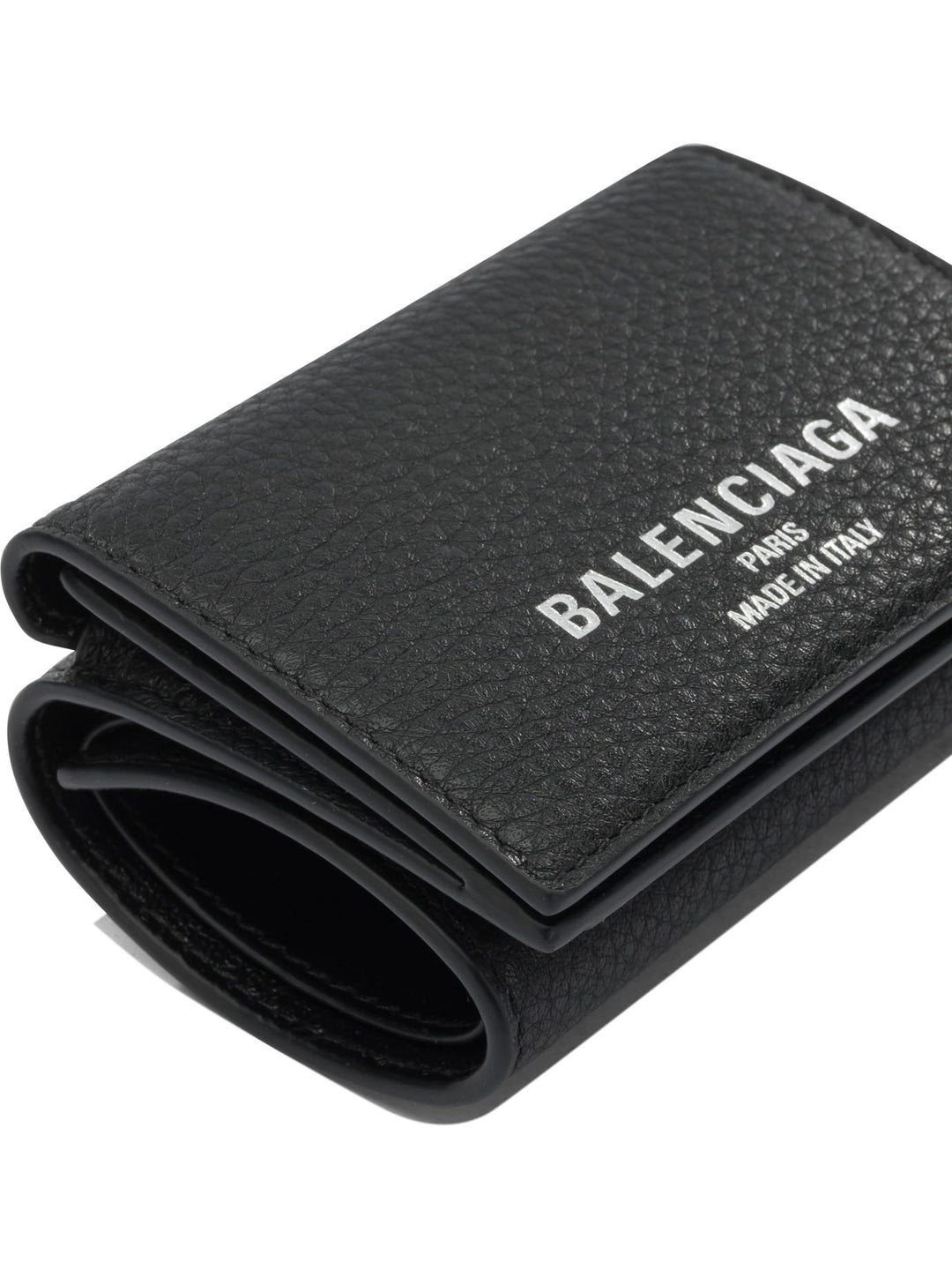 Balenciaga Leather Wallet With Logo Wallets & Card holders - Nero | f4aa13cb306b787ab18866dd9f6c8e547272bdb8