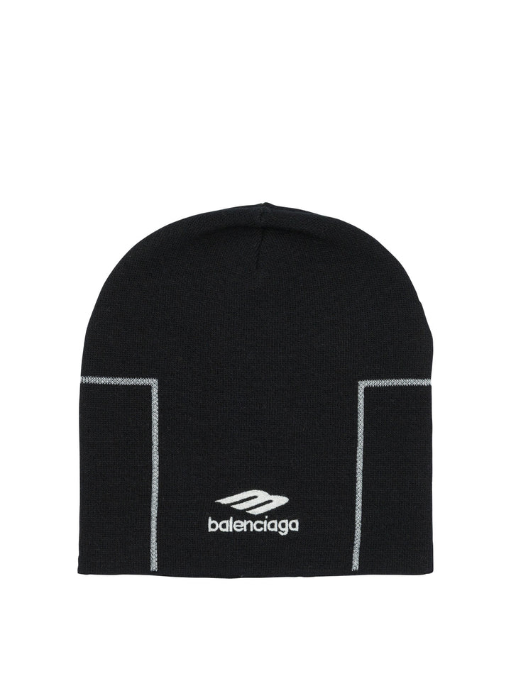 Balenciaga Sporty 3b Sports Cappelli - Nero | 04cd8fe53df5d6fe589d729ef450d9209067e4ff
