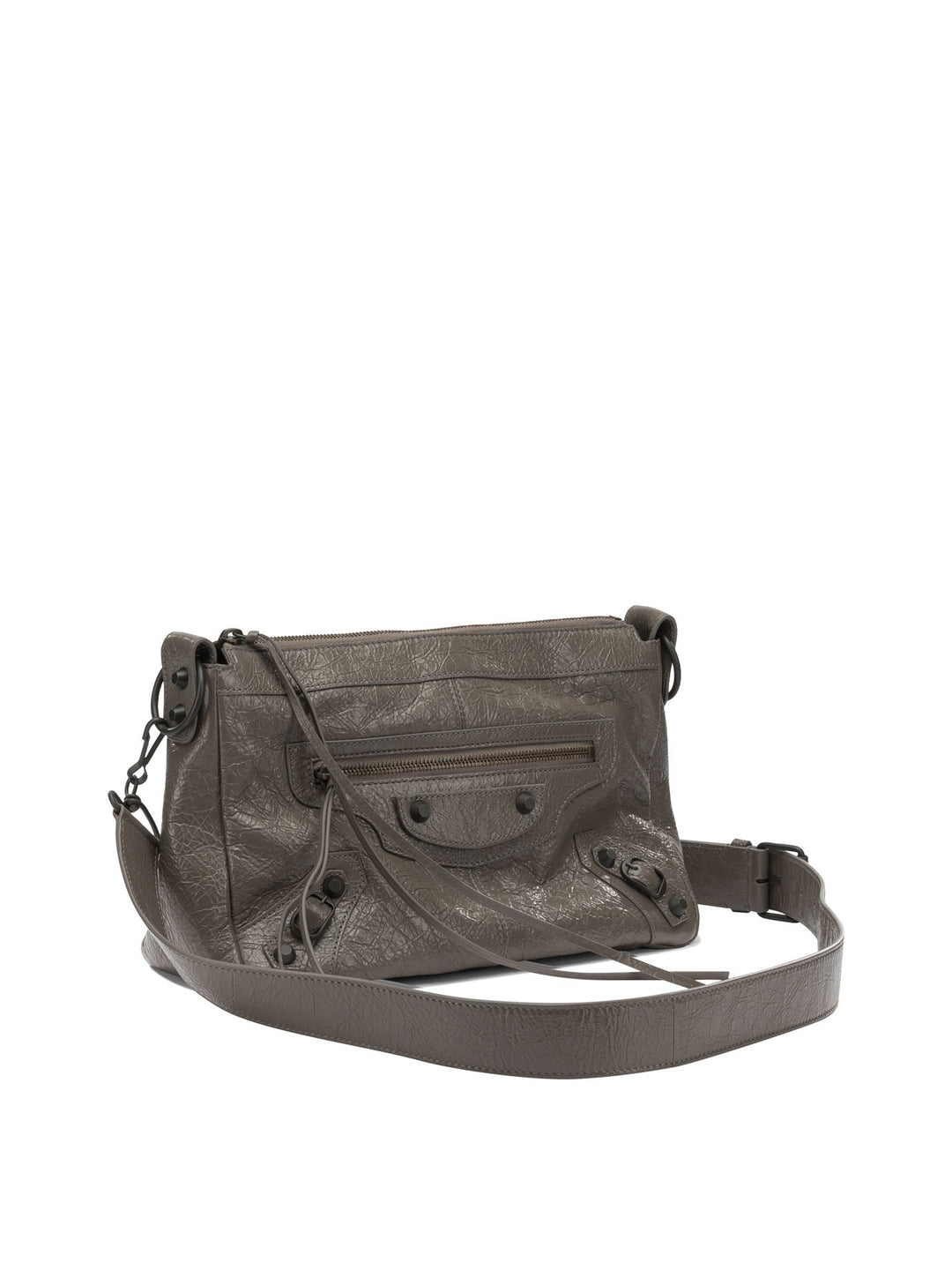 Balenciaga Le City Moto Borse a Spalla e Tracolla - Grey | 76b36370aa53a98abe1e7558b1c3e6abca611dcd