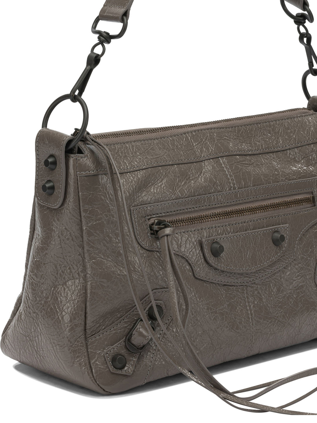 Balenciaga Le City Moto Borse a Spalla e Tracolla - Grey | c2f9fd22dca2478ac322e5b9b0b6f5b0ac17efc6