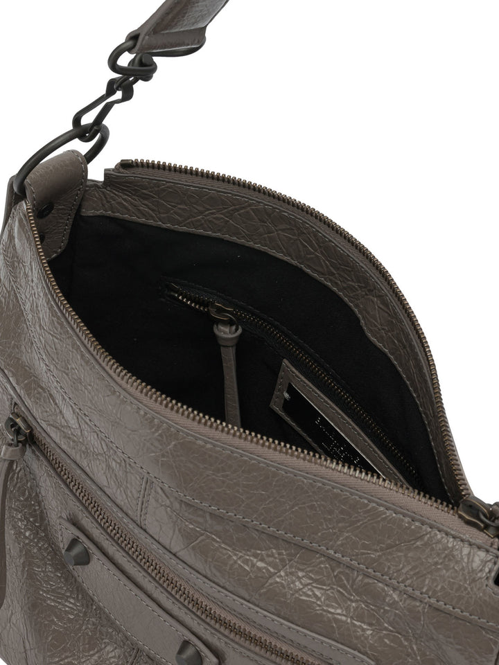 Balenciaga Le City Moto Borse a Spalla e Tracolla - Grey | 44516959dba1c5b295a5fc0b1f8e53f90e312a21