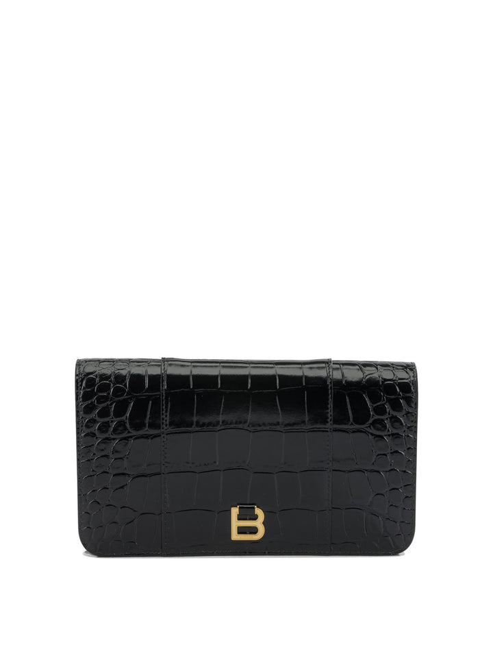 Balenciaga Hourglass Pouch - Nero | c8e975c323a891f74d610d33dc8bb2c949882a8d