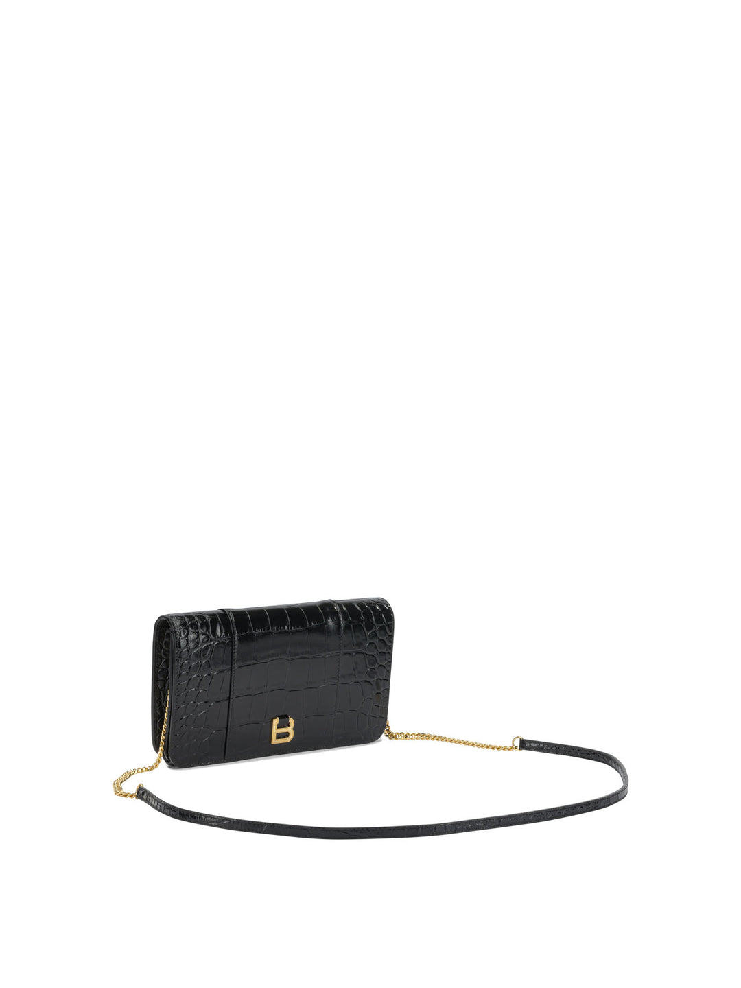 Balenciaga Hourglass Pouch - Nero | 482f3a7da30f75ec1bd0ee9a9a31f8b5cf531bab