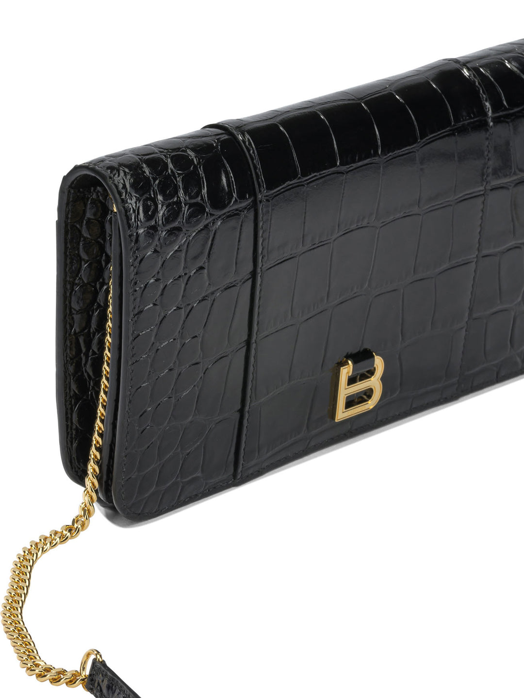 Balenciaga Hourglass Pouch - Nero | f2745ffe794a74aca260d3219bed1d51592ef715