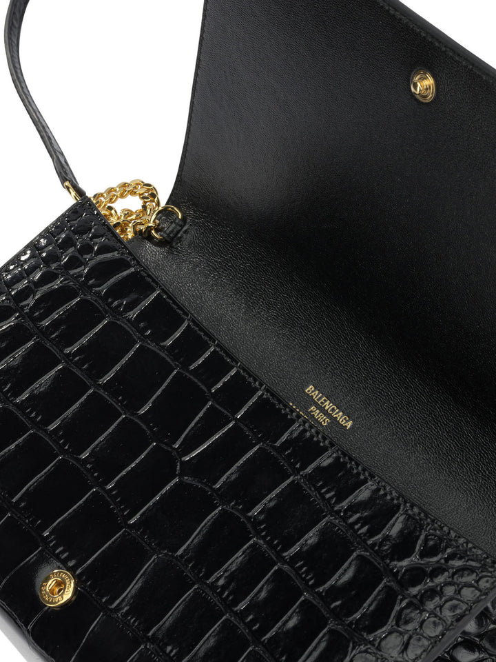 Balenciaga Hourglass Pouch - Nero | 0cef8aaa36086512a281f6dabce08af6447ecf31