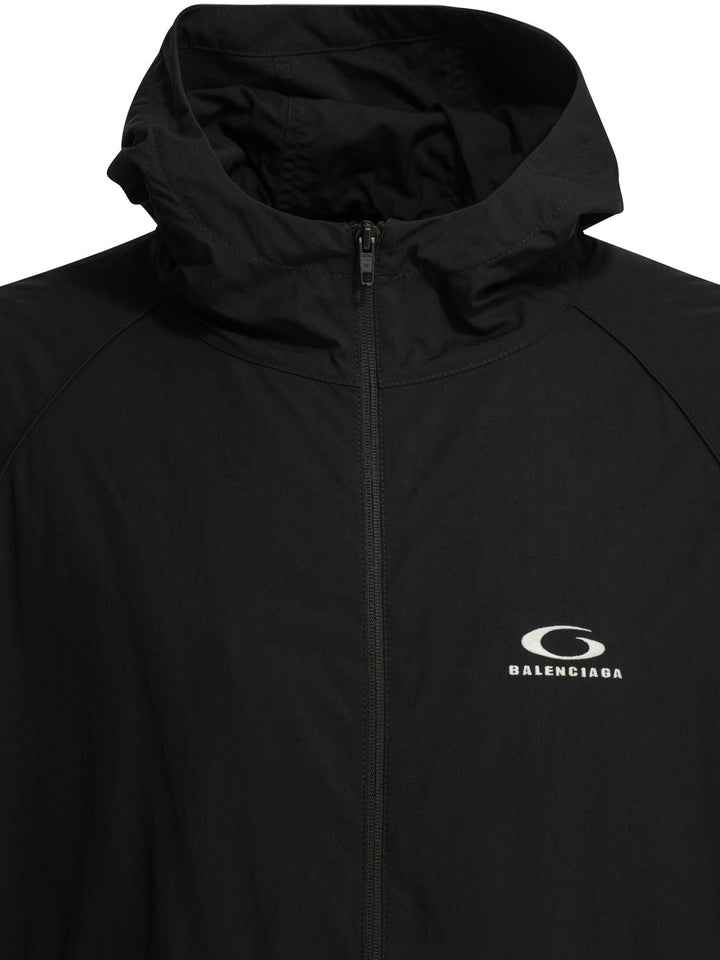 Balenciaga Technical Jacket With Logo Jackets and Coats - Nero | 01ccc987fb9aeecca58d487271a5541d3192fb48