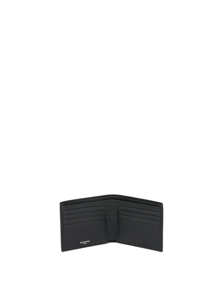 Balenciaga Cash Square Folded Wallets & Card holders - Nero | 6c53c105fdd843f4f8bf6ed7902f4bd9918f0adc