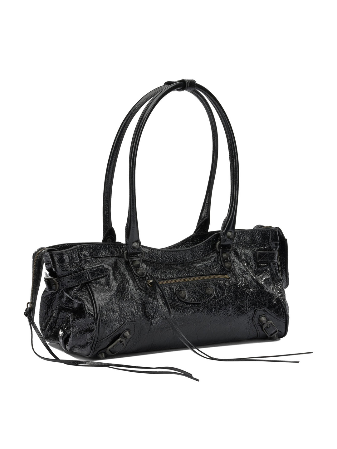 Balenciaga Le City East West Borse a Spalla e Tracolla - Nero | 6406582d3da6b607cd42ae552de093f65b2d7534
