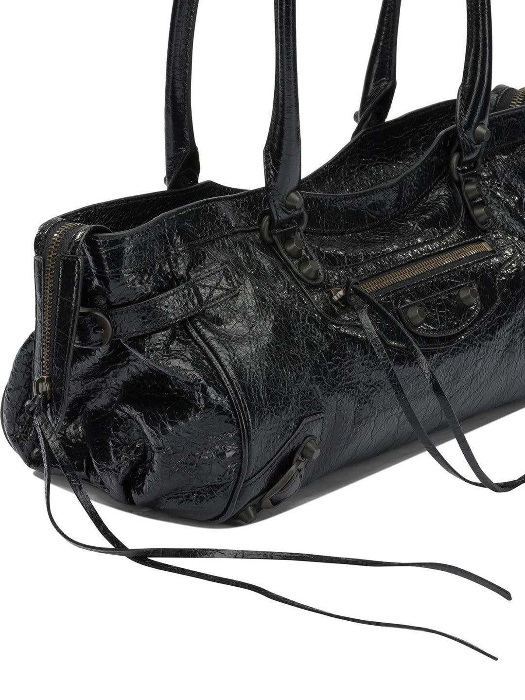 Balenciaga Le City East West Borse a Spalla e Tracolla - Nero | 13a61ebe1fba6f3c9eaae8c43ab434fb24d7b6cc