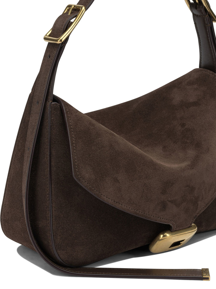 Balenciaga Clicca Borse a Spalla e Tracolla - Marrone | 417ca4f4f4834fc5cd53ab643a96de5273763494