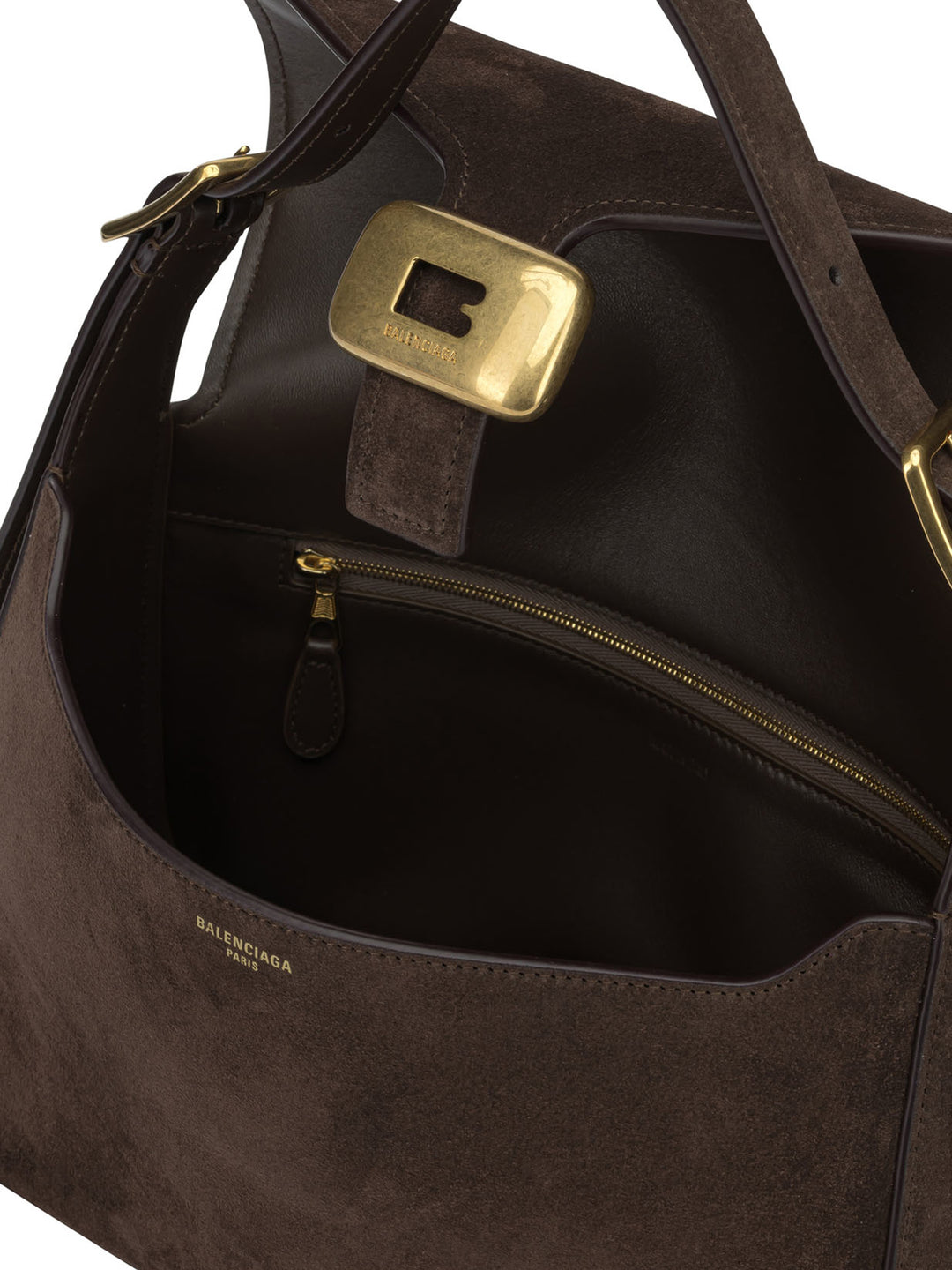 Balenciaga Clicca Borse a Spalla e Tracolla - Marrone | e10c1d9ca82dfc3093c3acb2246d5bcc721d17ea