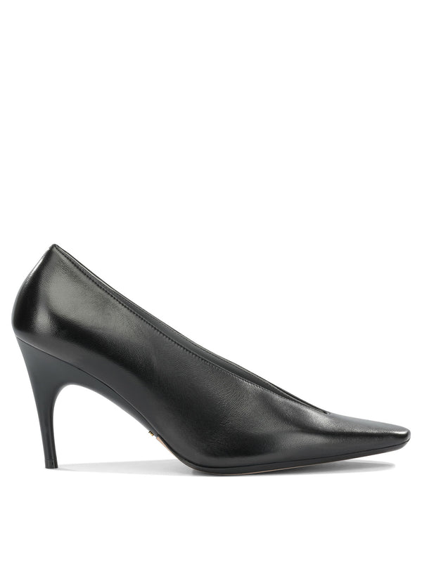 Duchesse 90mm Scarpe con Tacco Nero