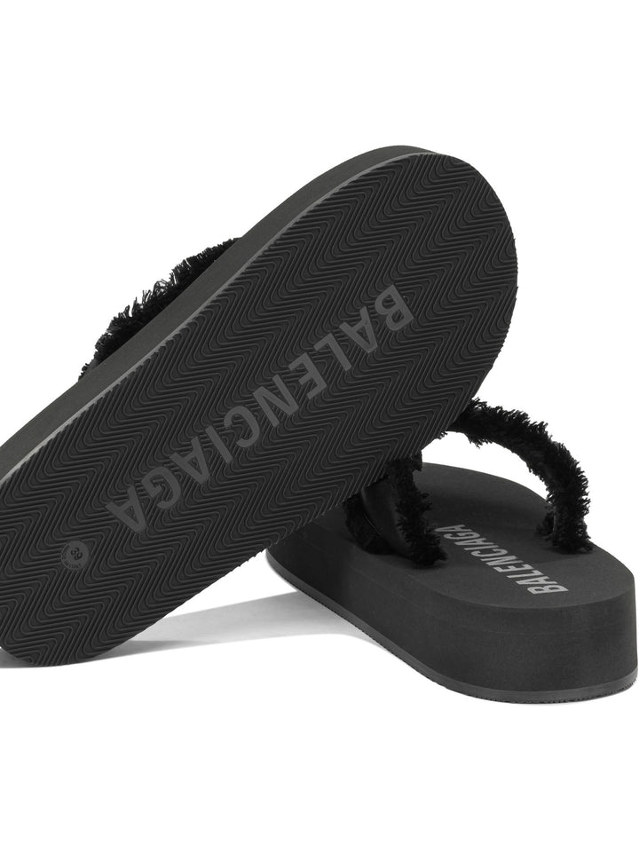 Balenciaga Jet Leg Sandali - Nero | b4bf9560f0d35db86e7960aa6ba2ee57afebe4ba
