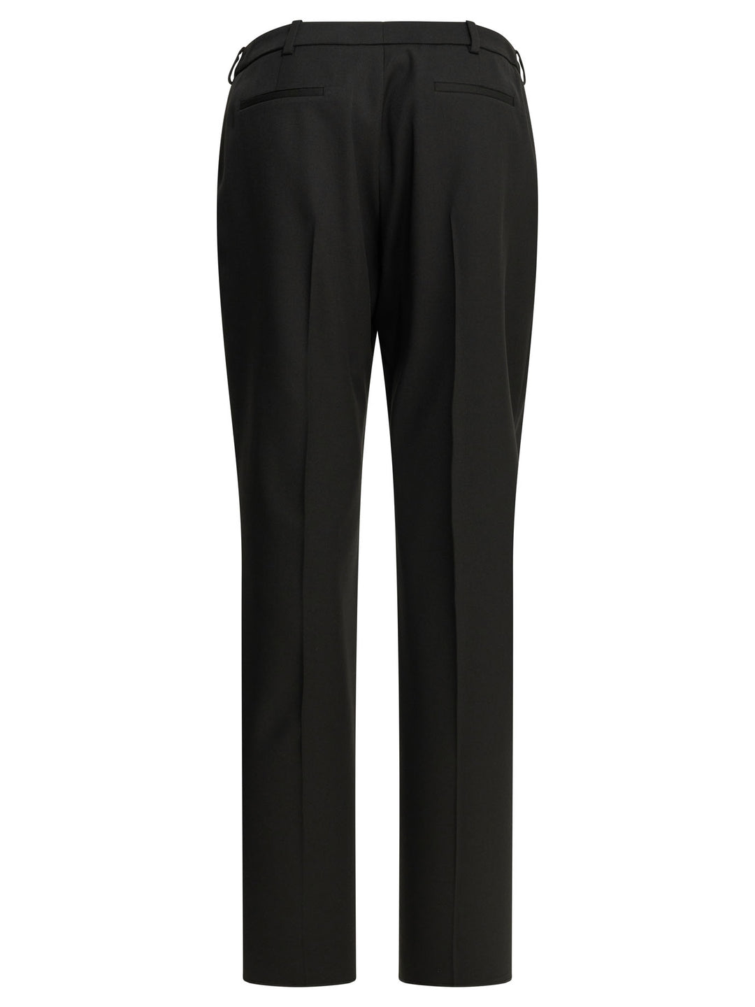 Balenciaga Wool Tailored Pants Trousers - Nero | b3c5cbfffdd0e054437f050556990f7d3bff8374