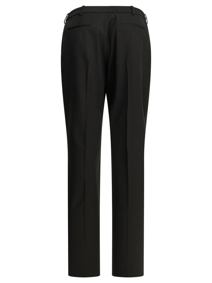 Balenciaga Wool Tailored Pants Trousers - Nero | b3c5cbfffdd0e054437f050556990f7d3bff8374