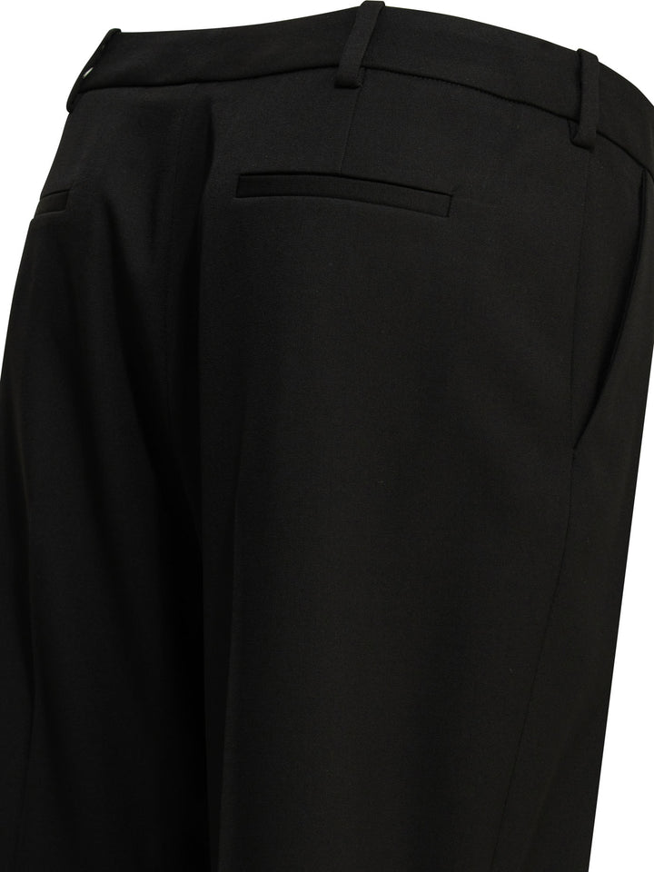 Balenciaga Wool Tailored Pants Trousers - Nero | da6f2e5ded2637cb8a548bbdc7677a2b1886c1db