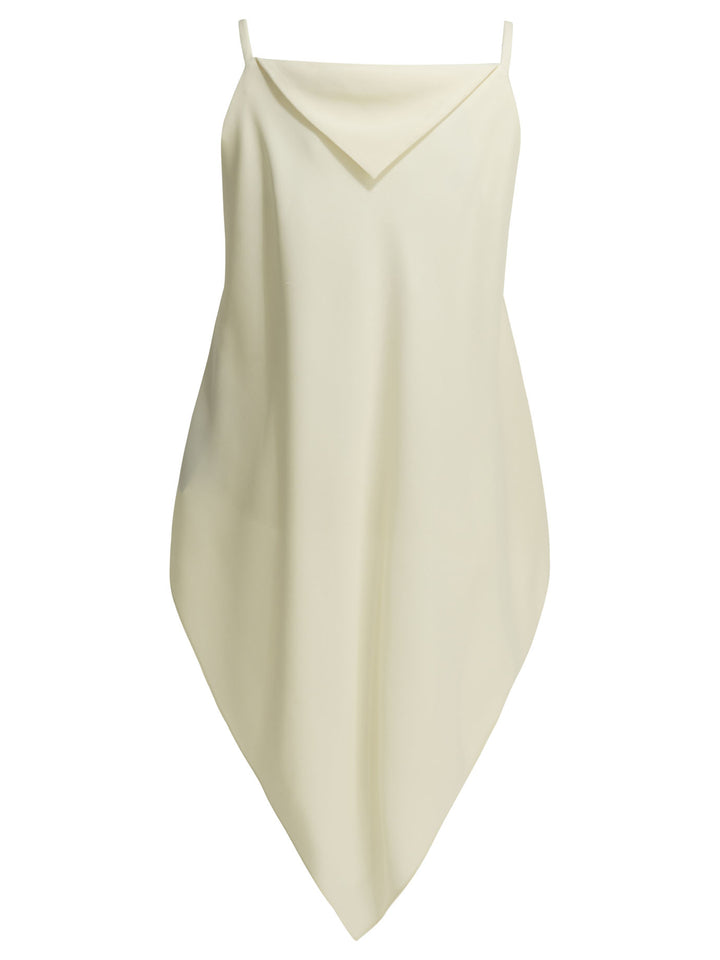Balenciaga Casual Draped Top Top - Bianco | ade8f437fddfbd052356bede8faa66e48b60194b