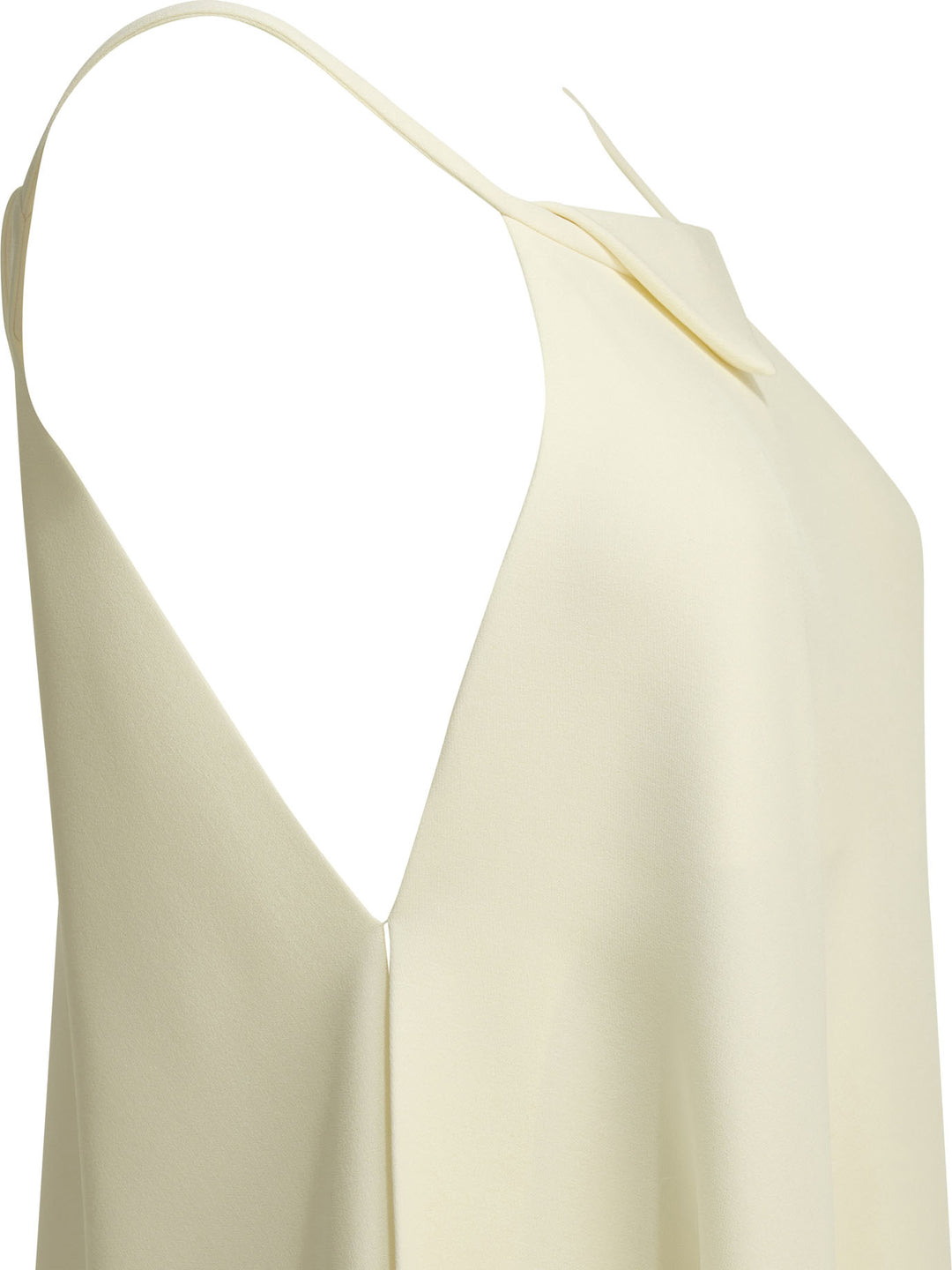Balenciaga Casual Draped Top Top - Bianco | 0ec46c99a70869d61b760186d8c1a9bd7a49b8a5