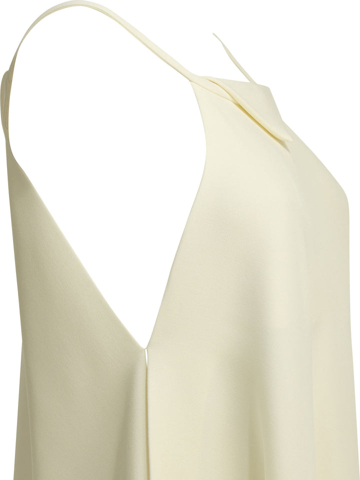 Balenciaga Casual Draped Top Top - Bianco | 0ec46c99a70869d61b760186d8c1a9bd7a49b8a5
