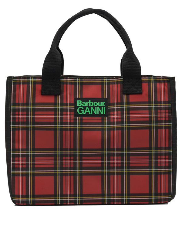Barbour X Ganni Hand Bag Handtaschen Rot