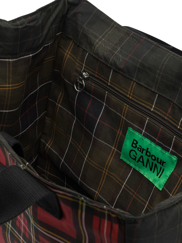 Barbour Barbour X Ganni Hand Bag Handbags - Rosso | f9a2f7789696853e2374bd3d8a43a076d7812484