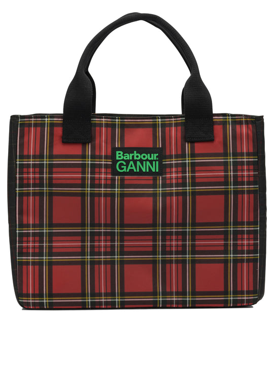 Barbour X Ganni Hand Bag Handbags Rosso