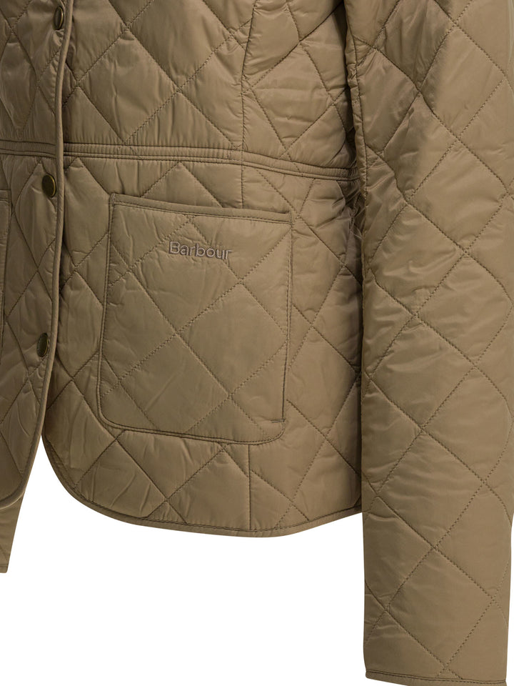 Barbour Deveron Jackets and Coats - Beige | f01e5fca3c3379b018c7666b5206c1b869ac6b61