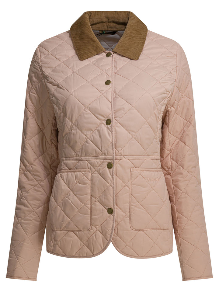 Barbour Deveron Jackets and Coats - Rosa | 9a680bf4d72319d64b8c99a0c6ff129d820aba26
