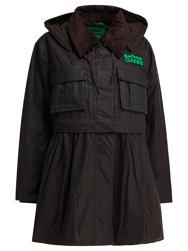 Barbour X Ganni Jacket Jackets And Coats Verde