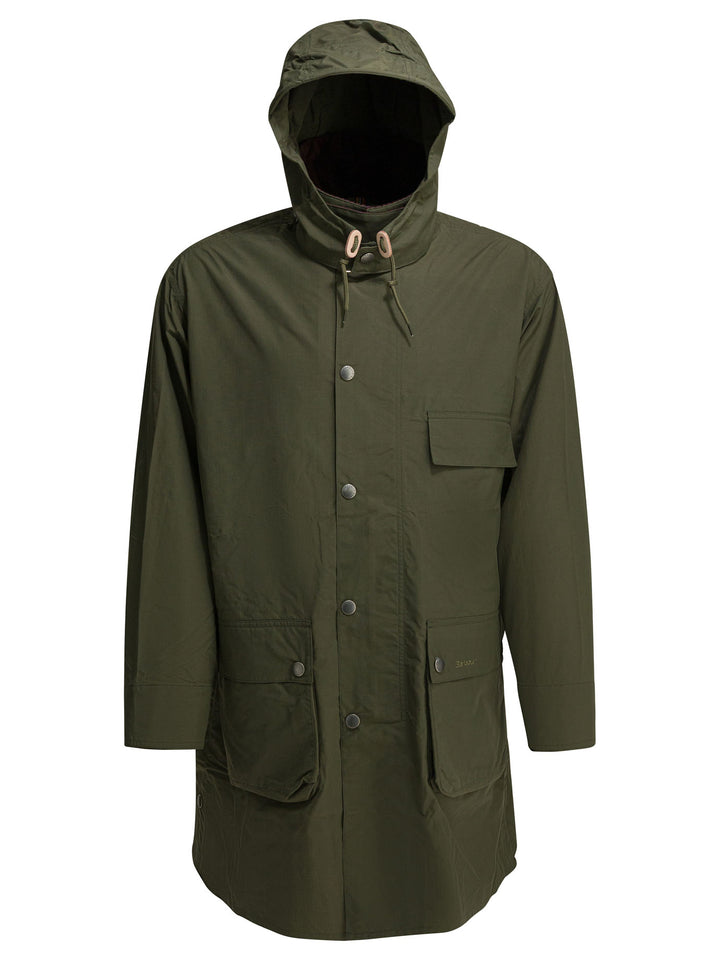 Barbour Parka Barbour X Paul Smith Jackets and Coats - Verde | b42ab8b835a4dae188fdc341fa7bfc5315e07653