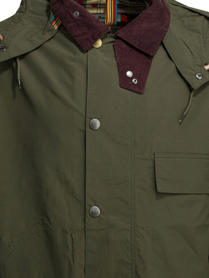 Barbour Parka Barbour X Paul Smith Jackets and Coats - Verde | 669bde6ee1a9caa7b04e75ce32b505129e55710e