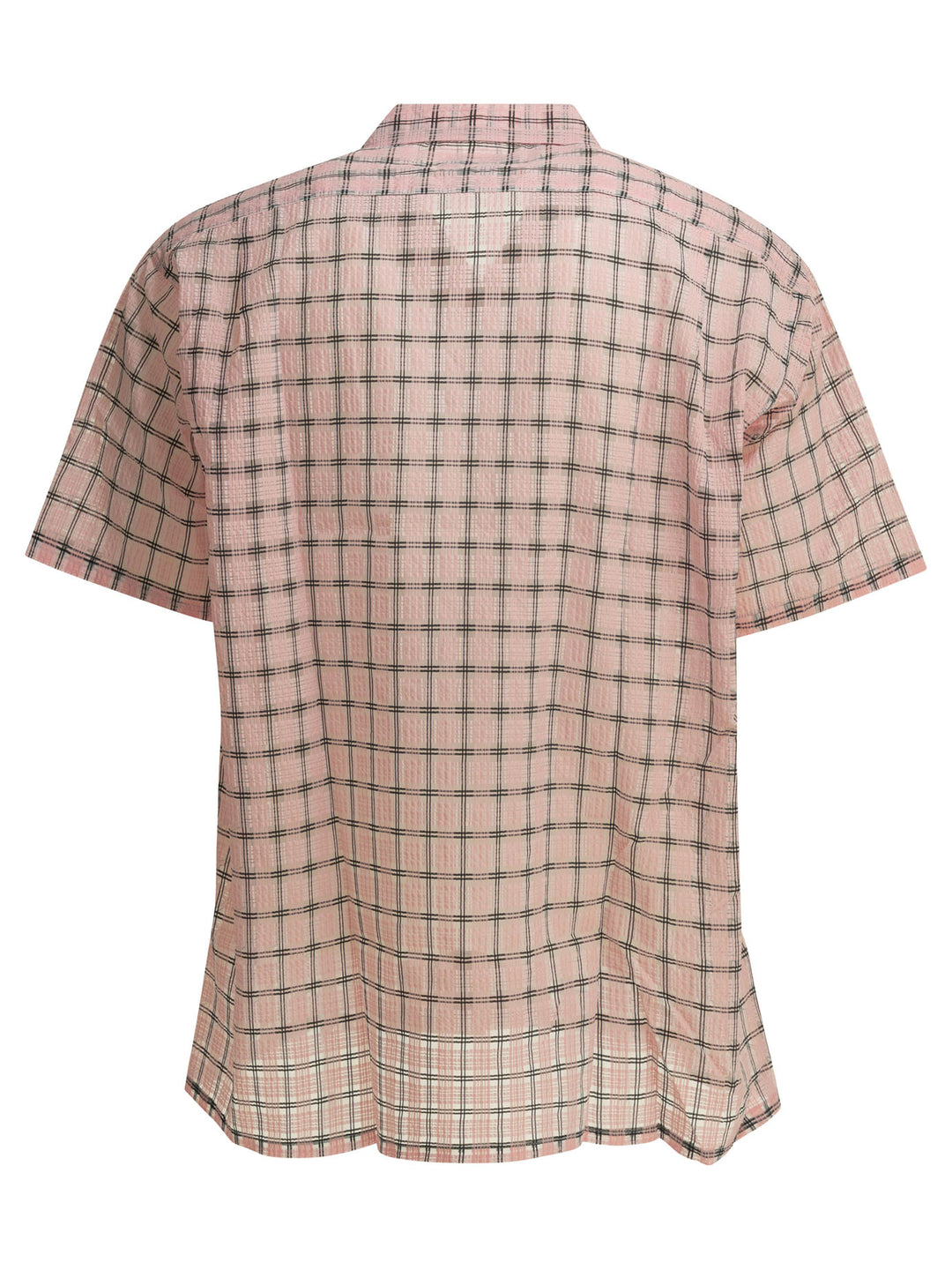 Beams Plus Open Collar Nylon Airy Plaid Shirts - Rosa | 73b3d8dbd1cad949c846516e1f163a69510109a2