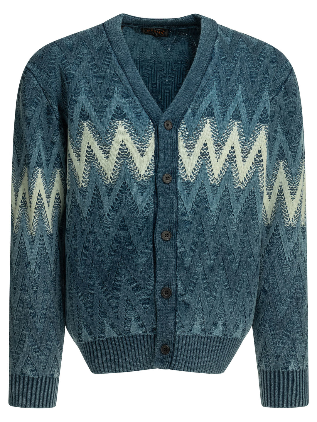 Beams Plus Indigo Yarn Knitwear - Blu | 7f81928f497e5d85c4a76ef0f23f1b423809b677