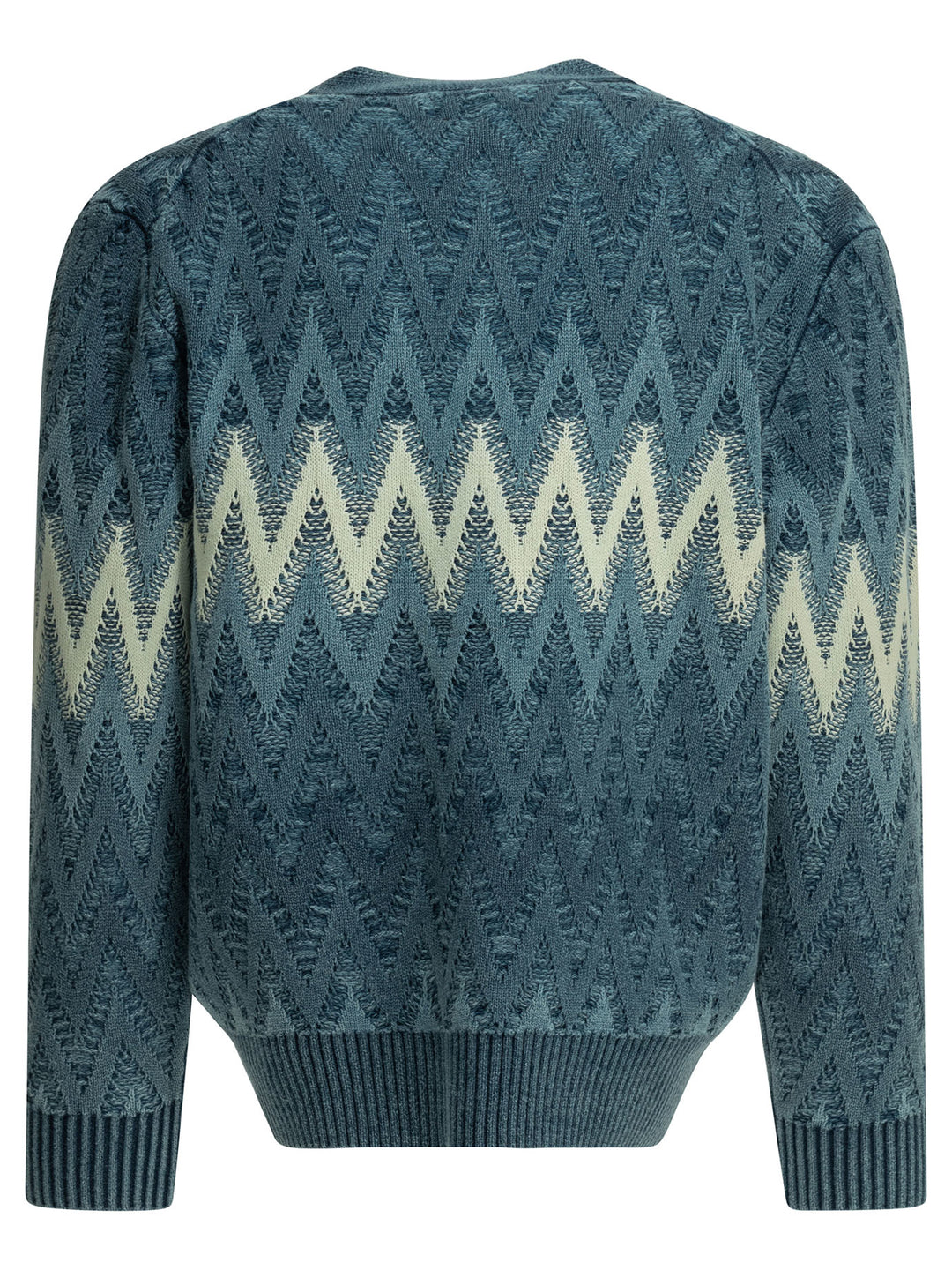 Beams Plus Indigo Yarn Knitwear - Blu | e1e7bda167a10636bf3ad3a8d610793a7c551afc