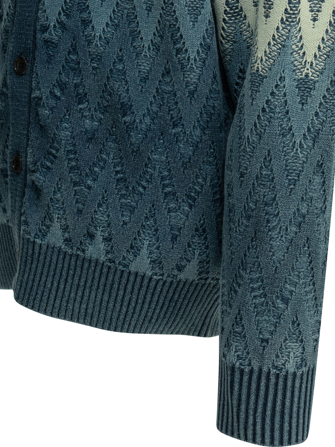 Beams Plus Indigo Yarn Knitwear - Blu | ca799cb54217d931b9838929813c4738f8229063
