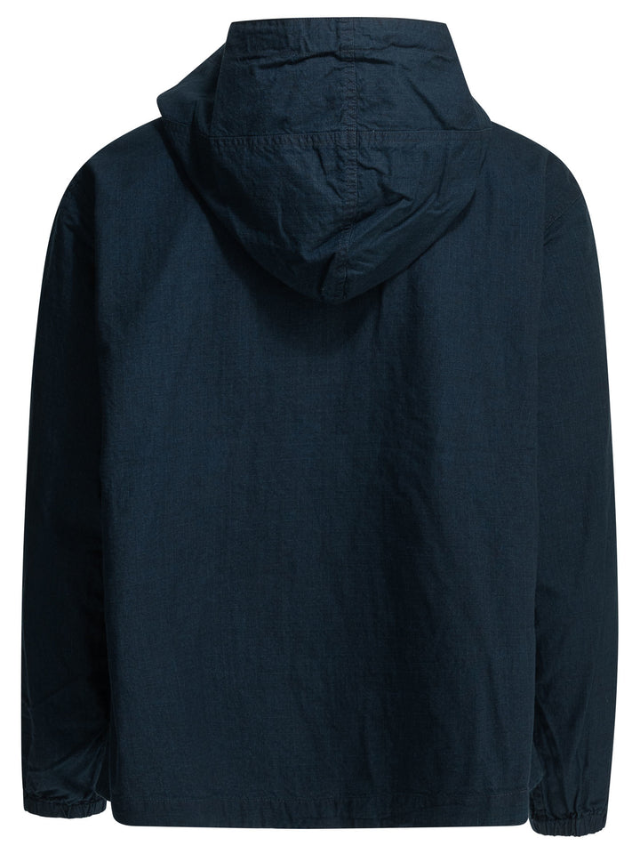 Beams Plus Mil Smock Ripstop Jackets and Coats - Blu | b822bd71384c7a5cea9ba18277212c7ba6744bc0