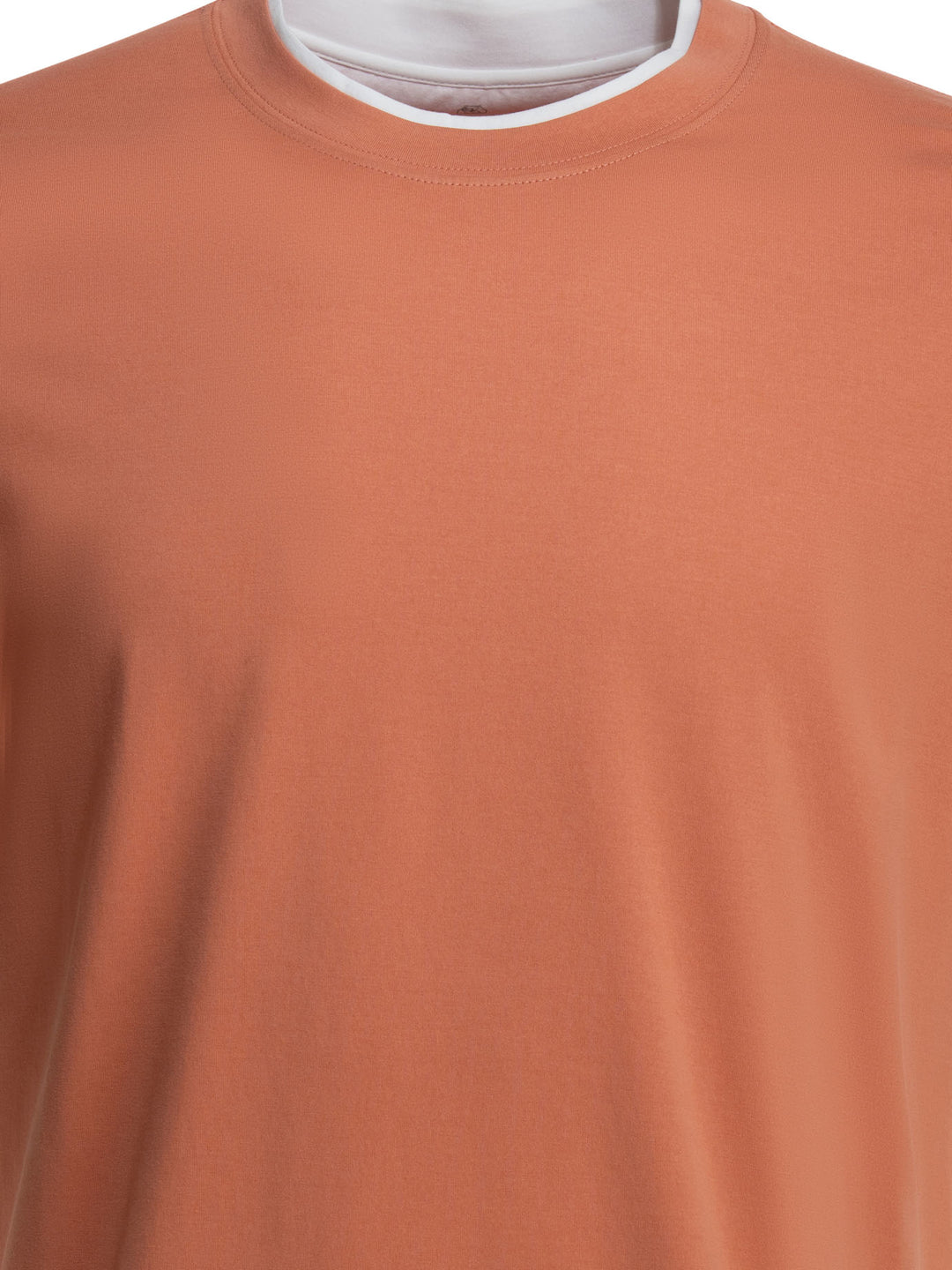 Brunello Cucinelli Faux Layering T-shirts - Arancione | b4f10c02c5c029a8f257dd8dc1e84a20ca0e1005