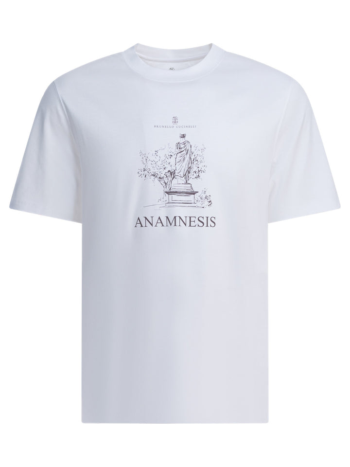 Brunello Cucinelli Anamnesis T-shirts - Bianco | 778ae87775f16a8ae160ac9bd4f8058eec3a523a