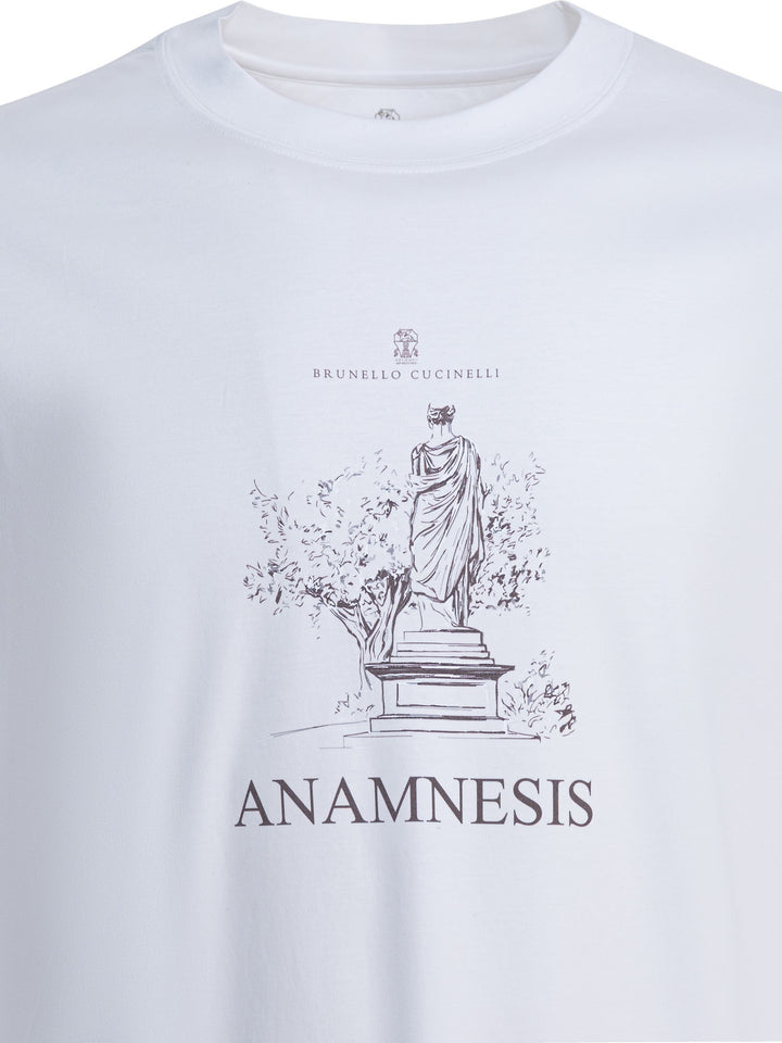 Brunello Cucinelli Anamnesis T-shirts - Bianco | c290eb22561ca80c0b1944cc76ee538398a11815