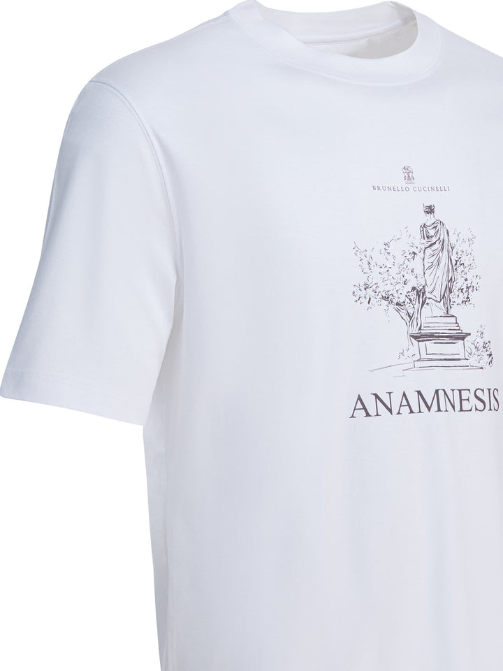 Brunello Cucinelli Anamnesis T-shirts - Bianco | f5a44f11994f5c48ae90e2843be4df730ffd2595