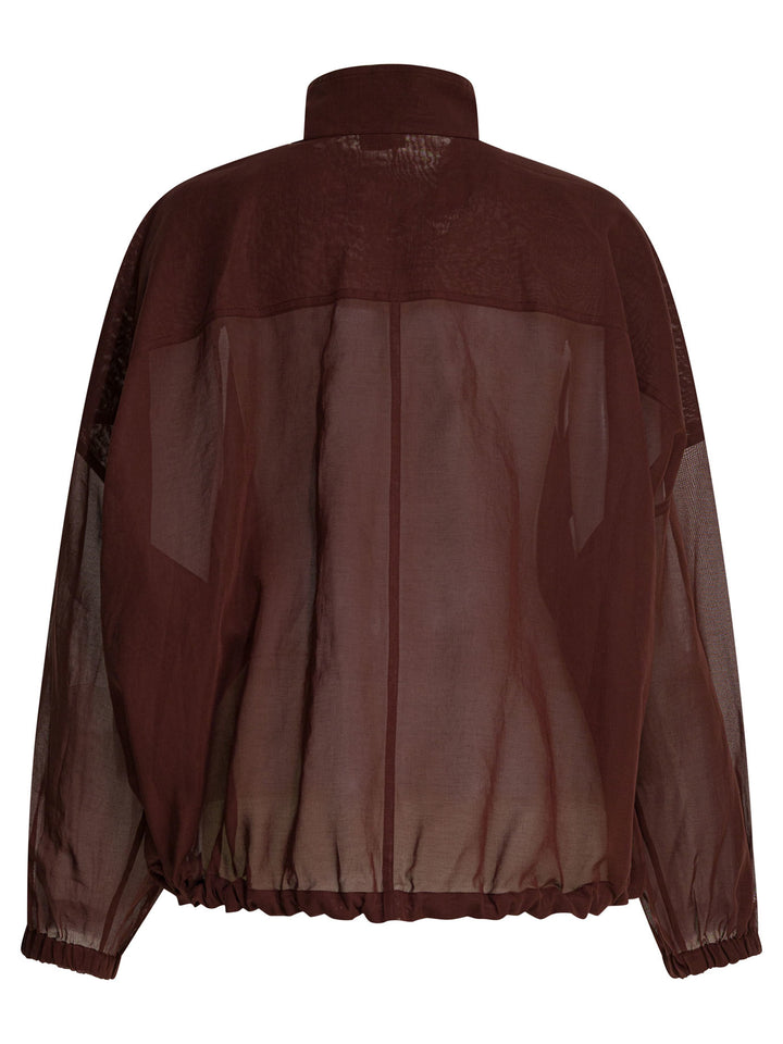 Brunello Cucinelli Overshirt Jacket Jackets and Coats - Bordeaux | 2843566fbf82234b72f3fddb11b10b10f5590209