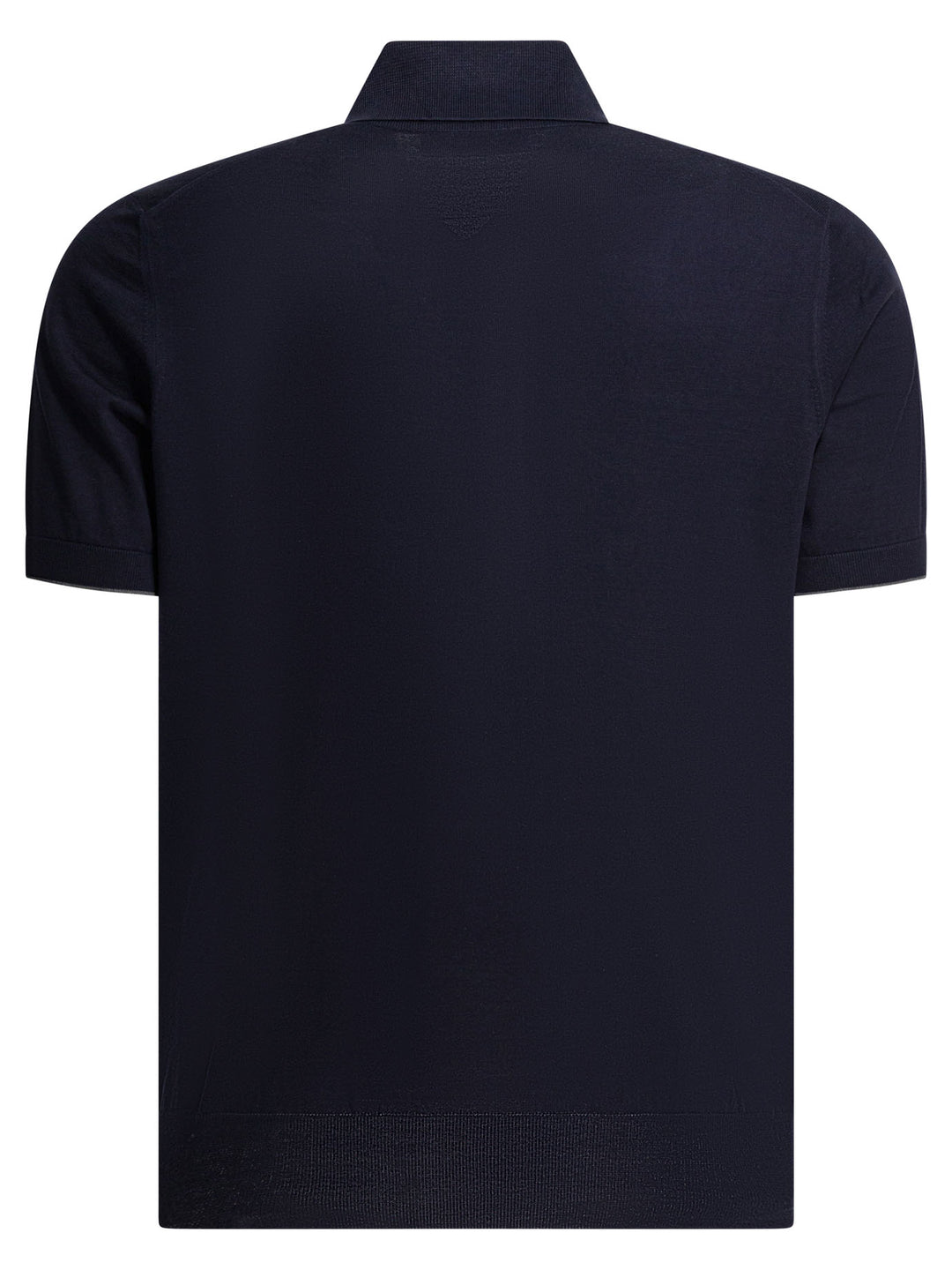 Brunello Cucinelli Cotton Button-Down Polo Shirt Polo shirts - Blu | 34a25edc1233ffe9f385aa31140a0845cc4bbaa4