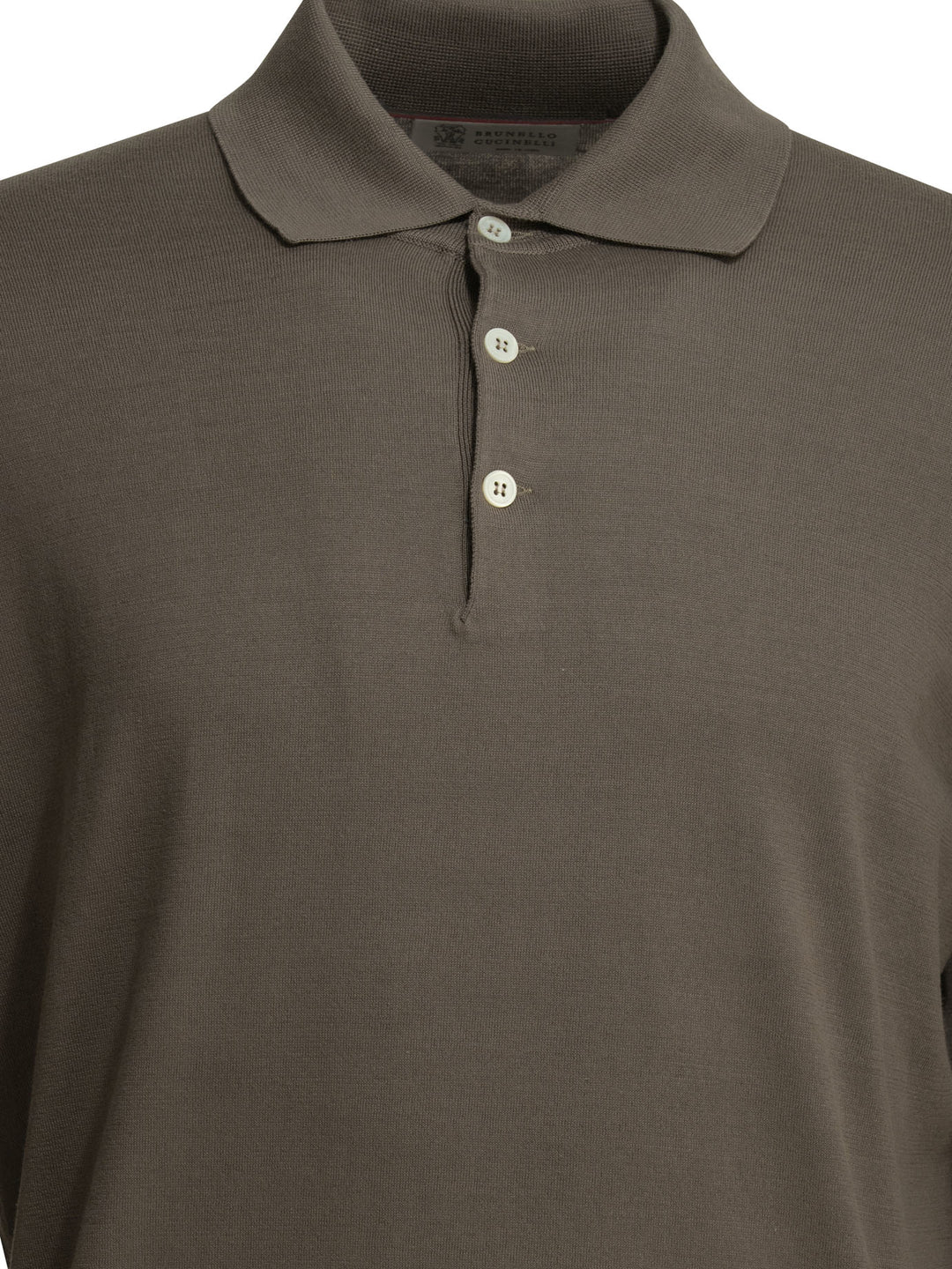 Brunello Cucinelli Polo Shirt With Buttons Polo shirts - Marrone | 3464c19ac21674734dd0aaa4a1e3050ea214324f
