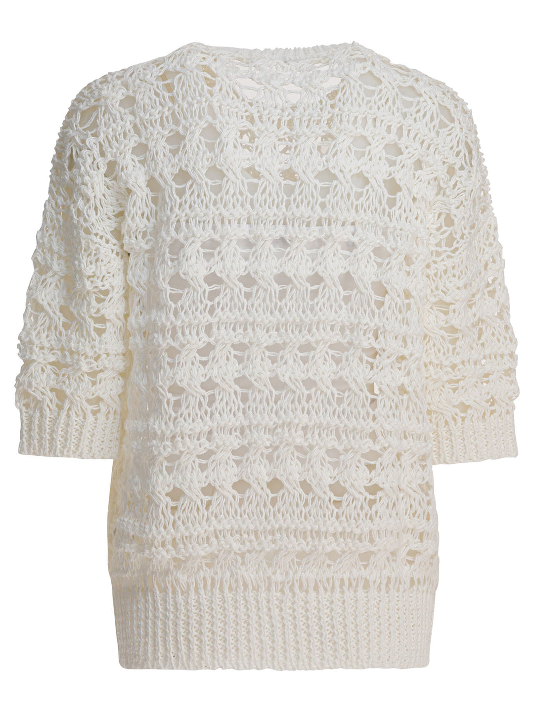 Brunello Cucinelli  Knitwear - Bianco | aa98a21e0974b9b4fbf35d3bf48e8a7147d4e3e3