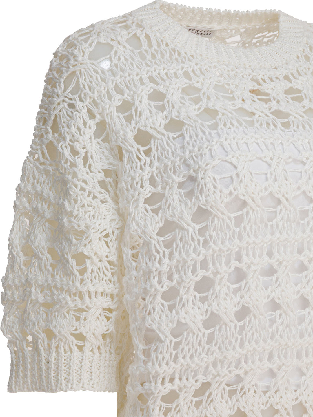 Brunello Cucinelli  Knitwear - Bianco | 72f876303c7886c55e15fe88651f64f215311d18