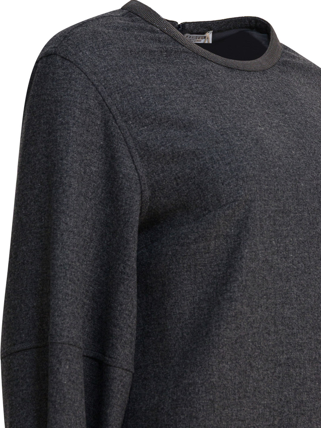 Brunello Cucinelli Wool And Cashmere Dress Abiti - Grey | 9cc6f49f8bf85f0af28db2cc877aa56833926f01