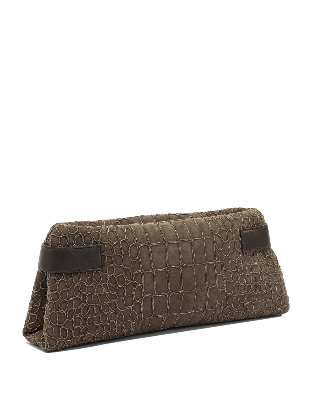 Brunello Cucinelli Essence Pouch - Marrone | a8fbf6e7f1d15acbba65983fe76b21f8445520f5